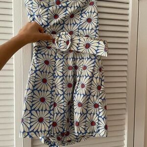 Olivaceous Daisy Romper